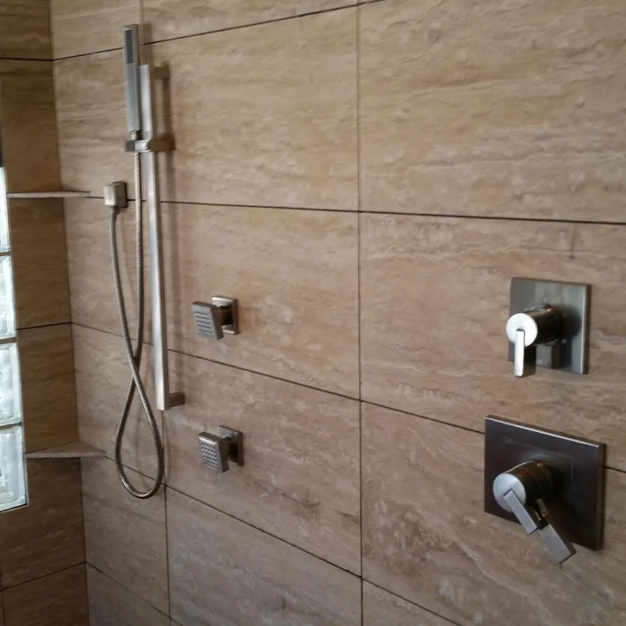 Shower fixture installation for Water Heater Replacement in Larkspur